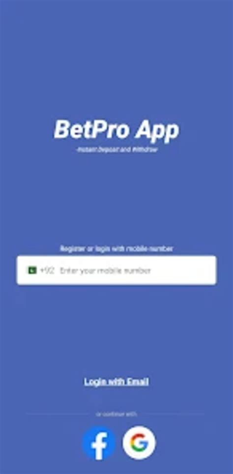 betpromex|BetPro App .